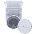 thumbnail image 2 of Custom Molded 25160-020-000 Vinyl Liner Skimmer Regular Mouth Round Cover White, 2 of 5