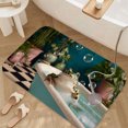 thumbnail image 3 of 1pc Frog in Bathtub Absorbent Non-Slip Bathroom Thickened Flannel Rug Decor,Soft,Quick Drying,Suitable For Indoor/outdoor Use,Bathrooms,Bedrooms,Kitchens,Terrace,Laundry Rooms,16"x24", 3 of 9