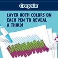 thumbnail image 4 of Rotuladores Crayola que cambian de color 8 unidades colores surtidos, 4 of 5
