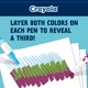 thumbnail image 4 of Rotuladores Crayola que cambian de color 8 unidades colores surtidos, 4 of 5