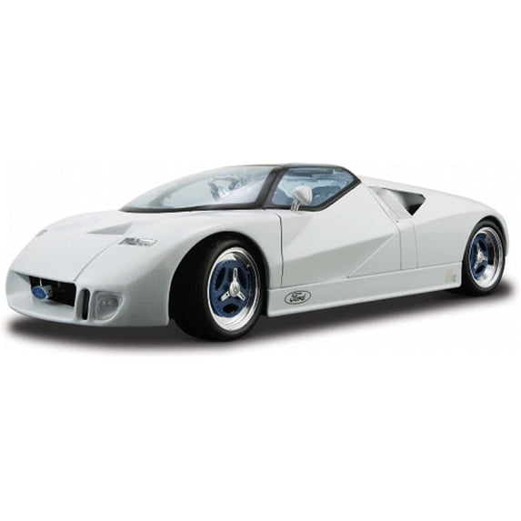 Ford GT90 Concept Car, White - Maisto 31827 - 1/18 Scale Diecast Model Toy Car