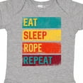 thumbnail image 4 of Inktastic Team Roping Eat Sleep Rope Repeat Boys or Girls Baby Bodysuit, 4 of 5