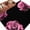 Pink, variant on Pink Rose Large Area Rugs for Bedroom Living Room, Soft Non Slip Carpet Bedside Rug, Vintage Abstract Garden Flower Floral Black Rectangular Floor Cover Kitchen Accent Rug 6'x9' for Office