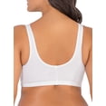 thumbnail image 4 of Sujetador deportivo Fruit of the Loom para mujer con cierre frontal, 4 of 4