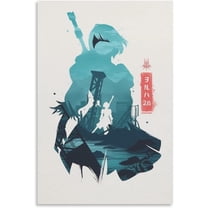 Anime Nier Automata Poster Canvas Wall Art Painting Posters Decoration Room Decor Unframe 12x18inch(30x45cm)