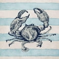 thumbnail image 3 of Pinto, Patricia 20x20 Black Modern Framed Museum Art Print Titled - Surf Side Striped I, 3 of 5