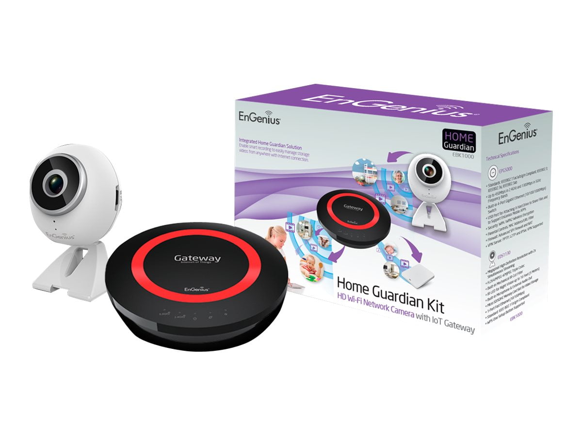 IoT Gateway and HD IP Camera Kit