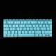thumbnail image 2 of Funda de silicona antipolvo para teclado en español de 12 pulgadas blanco azul, 2 of 9