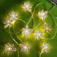 thumbnail image 4 of LED Christmas String Light Christmas Tree Holiday Lights Decoration for Home Party Garden Indoor and Outdoor/ Decorative Light 1.5M 10 Lights Aa, 4 of 5