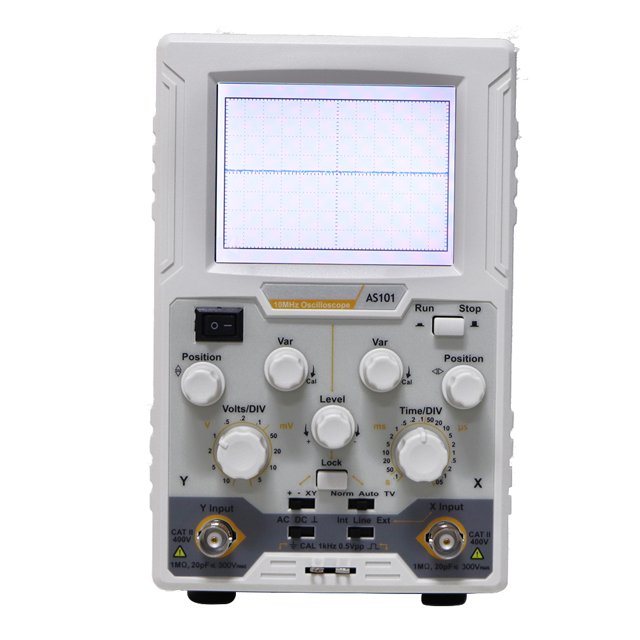 Virtual Oscilloscope Small Volume Adjustable One Channel Oscilloscope For Line Test All Other Need DC Regulated Power Aging Products Battery Charging ANGGREK Hardware