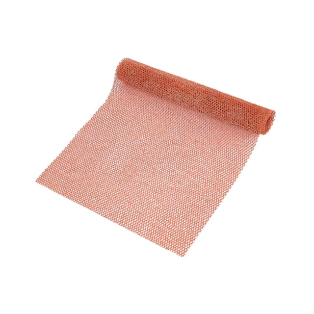 Paño de baño de red de nailon, paño de ducha de malla , secado rápido, para hombres y mujeres, práctico exfoliante corporal de 80 x 30 cm. Marrón