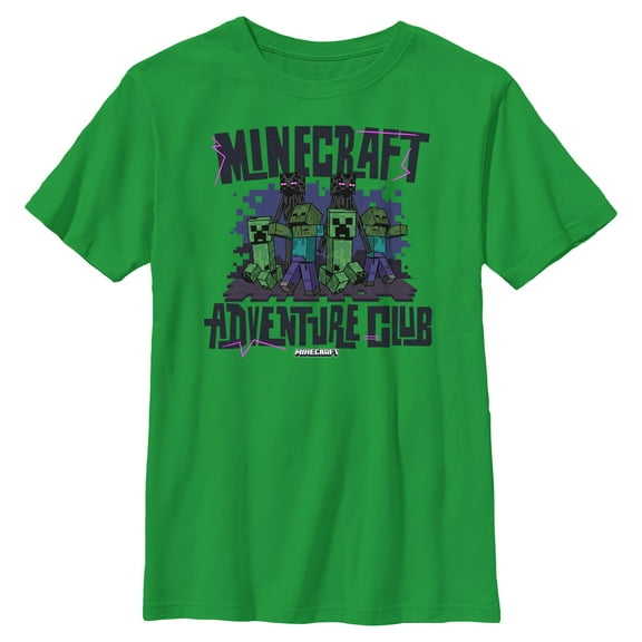 Boys Minecraft Adventure Club T Shirt