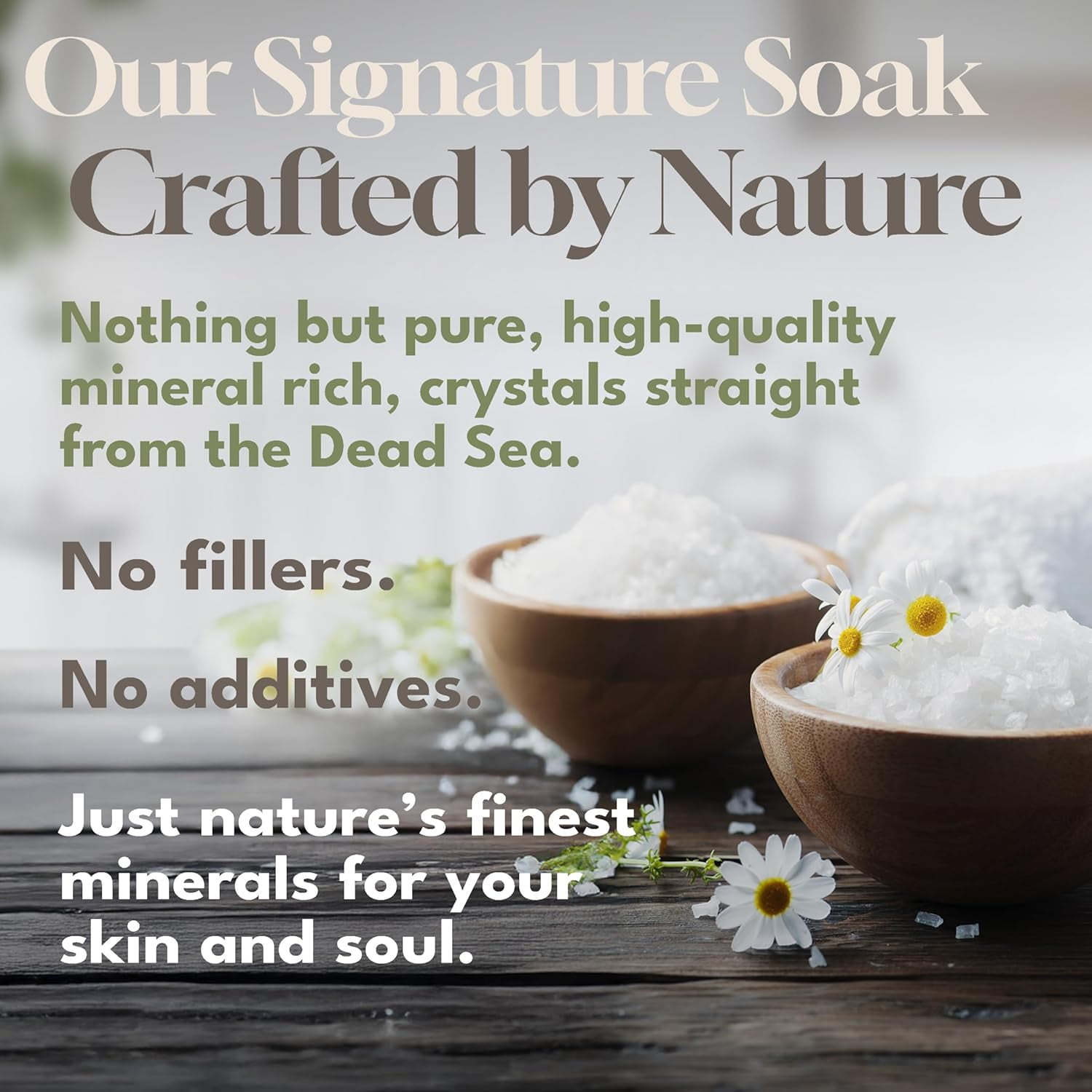 Dead Sea Warehouse Amazing Minerals Dead Sea Bath Salts for Natural Muscle Pain Relief, 5 lbs