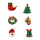 thumbnail image 4 of Sonducket Broche Atmósfera Artículos necesarios Hermoso ramillete Durable Lindo Muñeco de nieve Adorno Aspecto exquisito Aleación Navidad Accesorios de disfraces C1136-3 Sonducket AP009479-03, 4 of 6