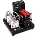 ENGINEKIT F2 7.5cc Twin-Cylinder 4-Stroke Gasoline Water-Cooled Real ...