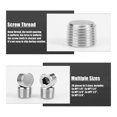 thumbnail image 4 of 20 Pcs Pipe Plug Fitting,1/8 1/4 3/8 1/2 3/4In NPT Male Internal Hex Thread Socket Pi12L6, 4 of 6