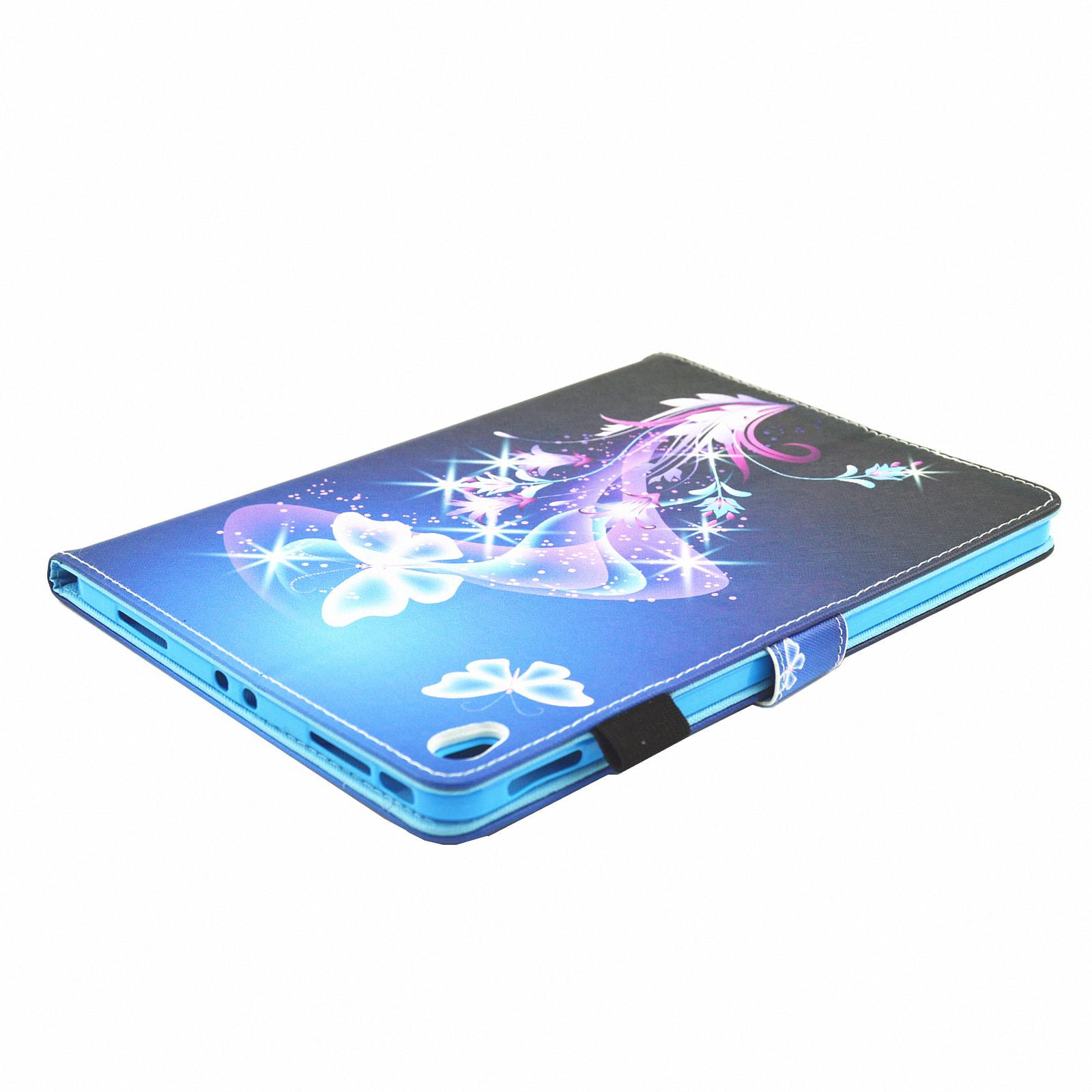 iPad Pro 11 inch 2018 Case, Allytech [Not Supported Apple Pencil Magnetic Attachment] Smart Book Style Stand Protective Case for Apple iPad Pro 11 Inch Tablet (2018), Purple Butterfly