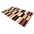 thumbnail image 3 of Multicolored Stripes 5X8 Hand-Tufted Modern Rug, 3 of 11