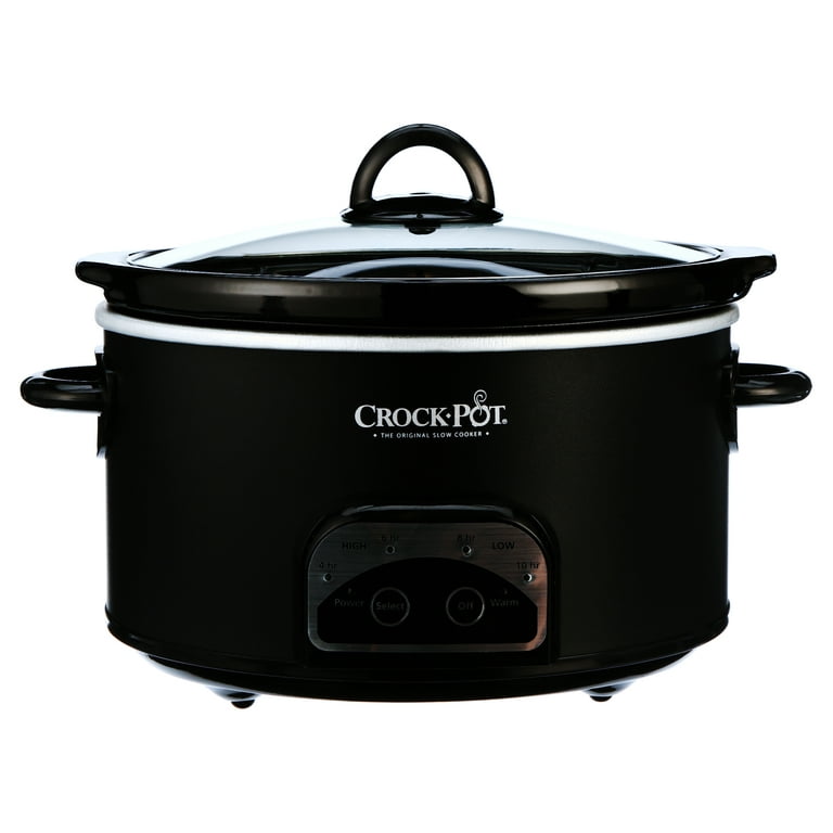 Crockpot™ 4.5-Quart Lift & Serve Hinged Lid Slow Cooker, One-Touch