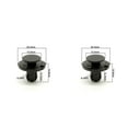 thumbnail image 2 of ZheElen 50 Pcs Mixed Auto Fastener Clip Car Body Retainer Pin Front Bumper Door Panel Trim Rivet Mudguard Clips Accessories As Shown 2Set, 2 of 6