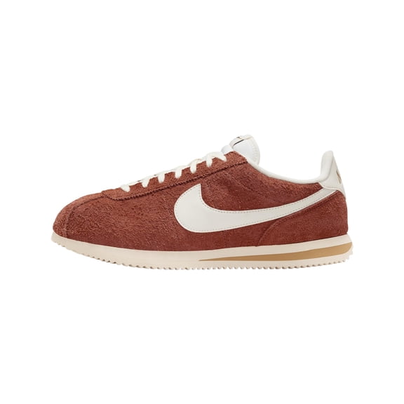 Nike Mens Cortez SE Suede Sneakers Dark Russet Flax 10 M