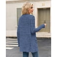 thumbnail image 3 of MISFAY Women's Cardigans Long Sleeve with Pockets - Open Front Lightweight Cardigan, 3 of 5