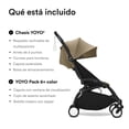 thumbnail image 3 of Carriola Stokke YOYO3 Negra Toffee Ligera y Compacta Compatible con Equipaje de Mano, 3 of 7