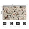 thumbnail image 5 of I Love My Dogs Art Door Rugs,Washable Non Slip Door Mats Indoor,Decorative Door Mats,Entry Mat Indoor for Entrance,Bedroom,Kitchen,Bathroom,17"x30", 5 of 6