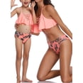 thumbnail image 5 of Aunavey Summer Cute Women Baby Girls Bikini Set Family Matching Swimwear Mommy and Me Swimsuit, 5 of 6