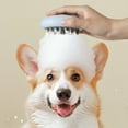 thumbnail image 5 of ACDANC 2Pcs Cat Brush,Silicone Slicker Brush for Dogs,Cat Hair Brush,Blue,2X2", 5 of 5