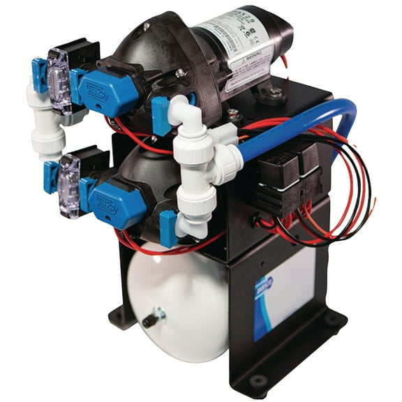 Flojet 52530-1000 Double Stack 9.0 GPM 40 PSI 12V Water System