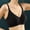 Black# Womens Bras, variant on Womens Breathable Everyday Bras,No Padding Push up Bras for Women Casual