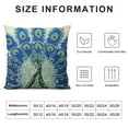 thumbnail image 5 of Euro Pillows, Euro Pillow Sham, Luxury Blue Euro Shams European Sham Covers, Abstract, Modern European Pillow Shams Easter - Blue Turkey, 5 of 5