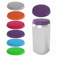 thumbnail image 3 of 6Pcs Soda Lid Covers Beverage Can Lid Multi-Color Beverage Can Protector Silicone Can Covers,6 x Beverage Can Lids, 3 of 9