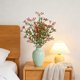 thumbnail image 4 of Plantas Verdes Artificiales De Plástico 1 paquete de ramo de flores artificiales rojas,arreglos florales de plástico para decoración de bodas,hogares y hoteles. Rkxzt, 4 of 9