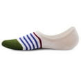 thumbnail image 2 of Women No Show Socks Comfortable Print No Show Socks Women Men Low Cut Ankle Short Athletic Running Casual Invisible Liner Socks Non Slip Flat Boat Line Sock White One Size, 2 of 2
