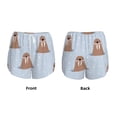 thumbnail image 5 of Lsque Playful Walrus Wonders Printed Women's Running Shorts with Liner Pockets,Elastic Quick Dry Workout Athletic Gym Yoga Shorts,Womens High Waist Shorts-XX-Large, 5 of 9