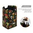 thumbnail image 3 of Yayeee Freestanding Laundry Hamper with Handle Collapsible Large Storage Basket for Clothes, Various Mushrooms Pattern, 3 of 7