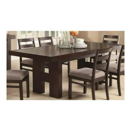 Coaster 103101 Dabny Cuccino Dining Table With Pull Out Extension Coaster 103101 Dabny Cuccino Dining Table With Pull Out Extension By
