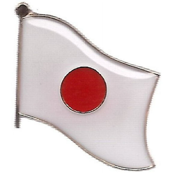 Pack of 50 Japan Flag Lapel Pins, Japanese Pin Badge