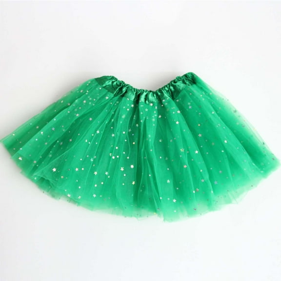 ATOGUTA Toddler Tutu Dress 3 Layer Party Dance Outfit Sequins Princess Skirts, Sizes 4T-8