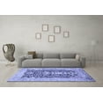 thumbnail image 3 of Ahgly Company Indoor Square Animal Blue Traditional Area Rugs, 5' Square, 3 of 4