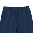 thumbnail image 6 of Breezora Mens Casual Pants Cotton Comfortable with Drawstring Lightweight Breathable Loose Fit Trousers for Spring Summer Hot Weather S Size Navy, 6 of 6