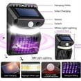 thumbnail image 3 of Cocobaby Outdoor Solar Powered LED Mosquito Lamp Fly Bug Insect Zapper Killer Trap Light, 3 of 20