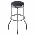 thumbnail image 2 of Winsome Summit Swivel Seat Stools, 2-Pc Set, Black & Chrome, 2 of 8
