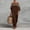 Brown, variant on 2026 Women's Minimalist Linen Dress, Off-The-Shoulder Batwing Sleeve Striped Patchwork Straight-Cut Loose Long Maxi Dress, Off Shoulder Striped Vacation Loose Sundress Black L