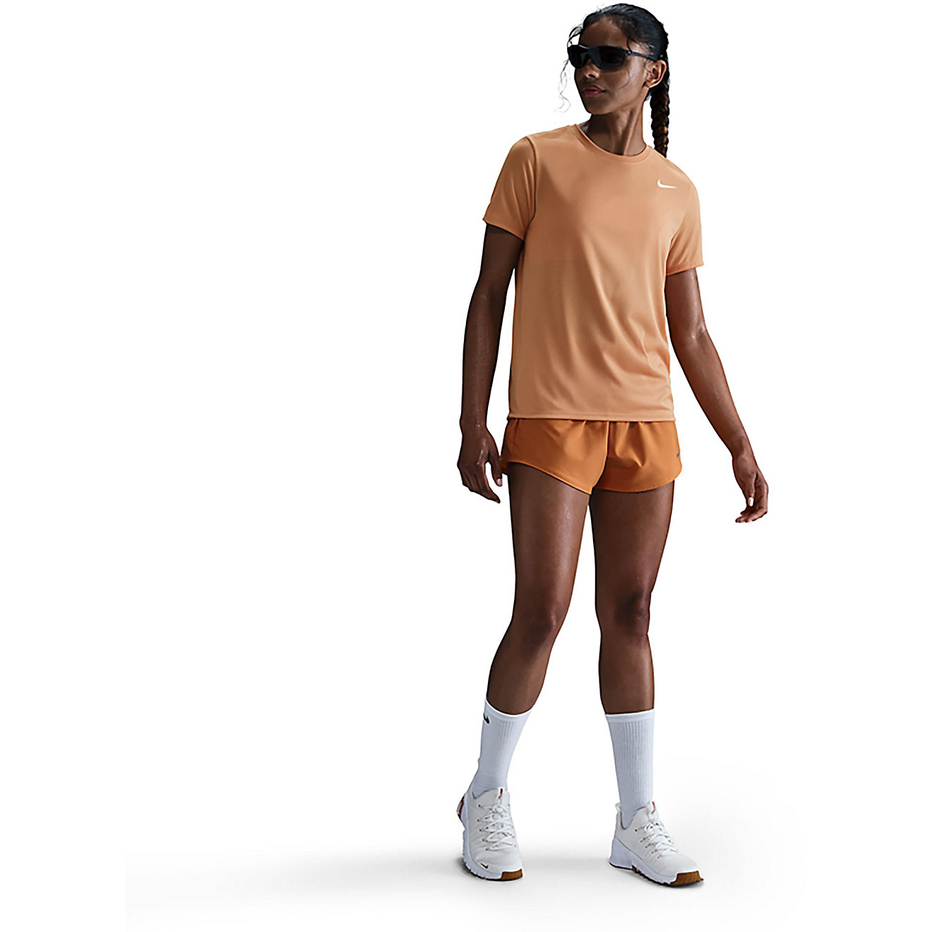 Nike Women's Dri-FIT Legend Running T-Shirt Apricot photo 3