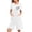 White-robes for women, variant on Women Robe Zipper Front Short Sleeve Robes Soft Night Dress Sleepwear Zip Up Housecoat with Pockets