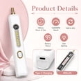 thumbnail image 5 of DAYBETTER Electric Nail Drill Kit 16000RPM, Rechargeable Cordless Nail File Machine with LED Display, Low Noise E-File for Acrylic Gel Nails, Home Salon Use, 5 of 6