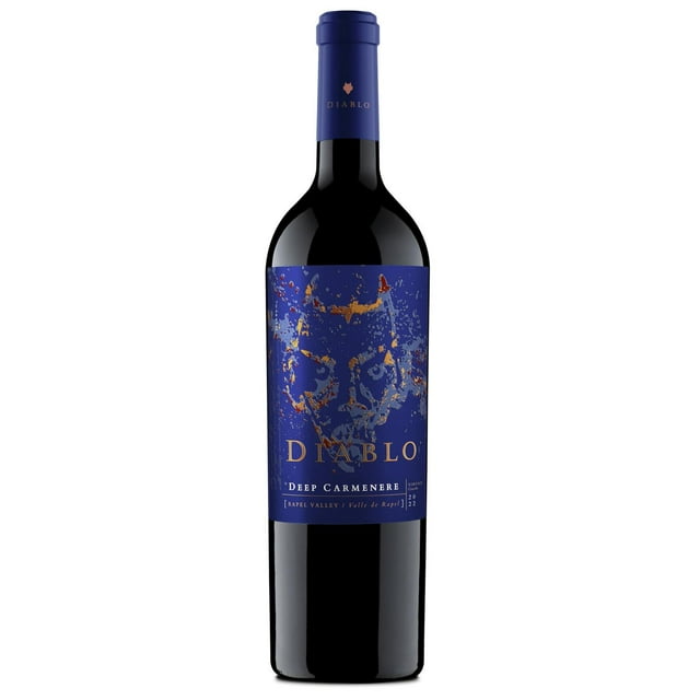 Pack de 4 Vino Tinto Diablo Deep Carmenere 750 ml